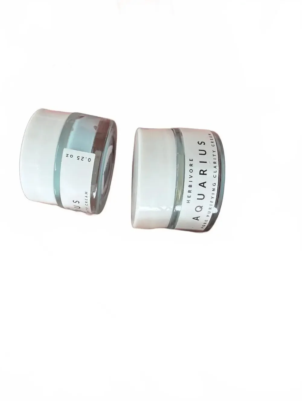 Herbivore Aquarius Clarity Cream .25 oz Mini Lot of 2